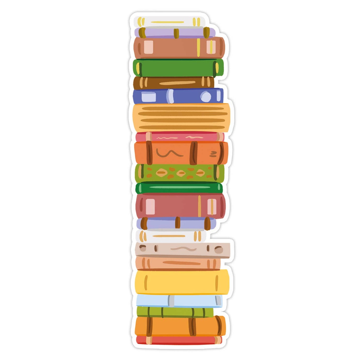 STACK OF BOOKS BOOKMARK
