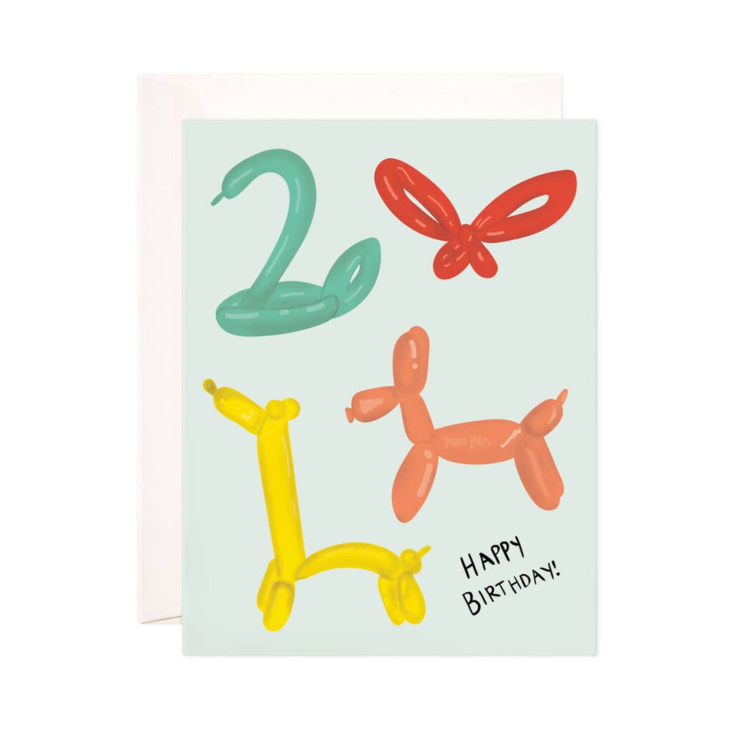 BIRTHDAY BALLOON BIRTHDAY CARD
