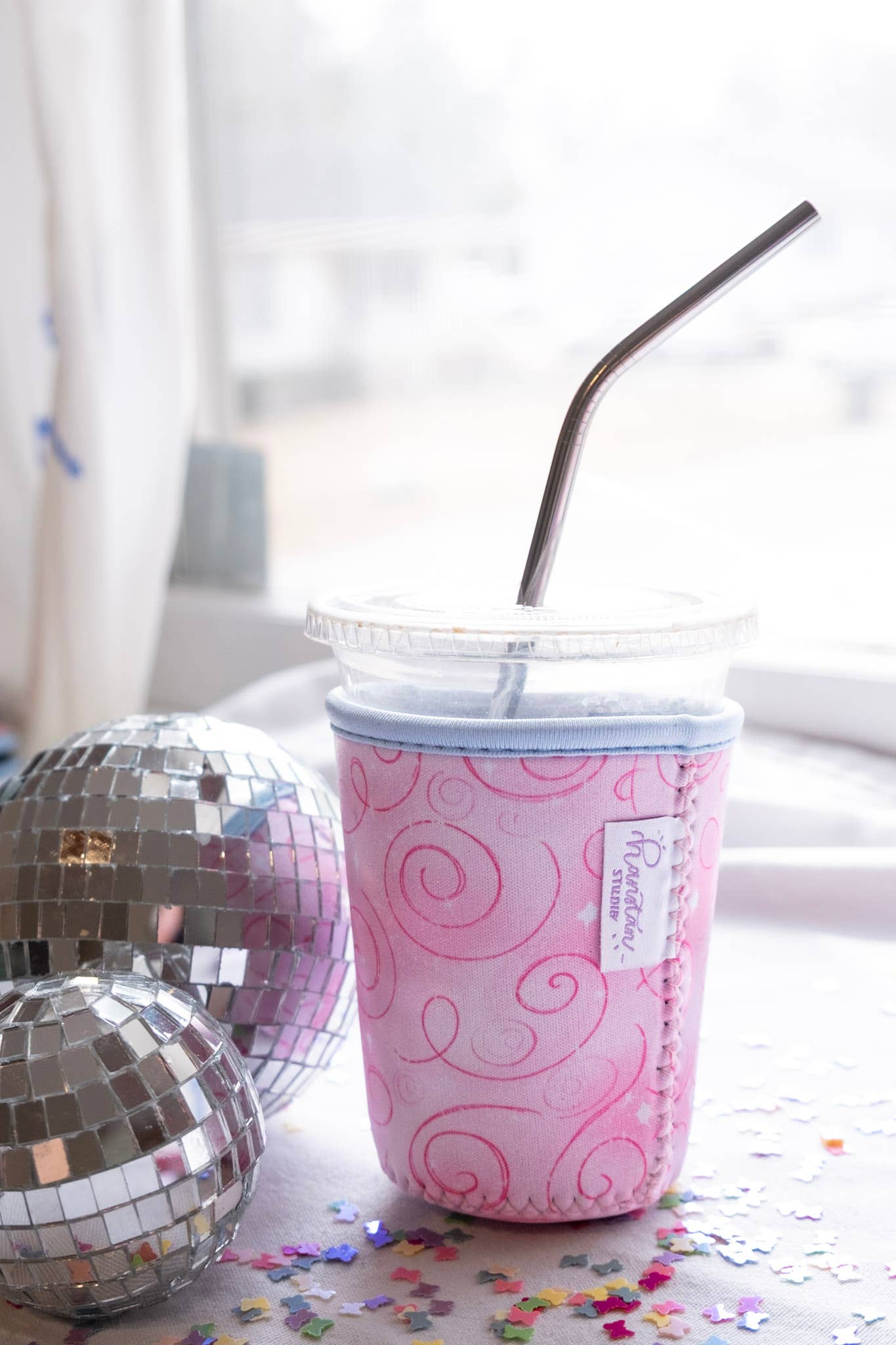WHIMSY COFFEE DRINK COOZIE