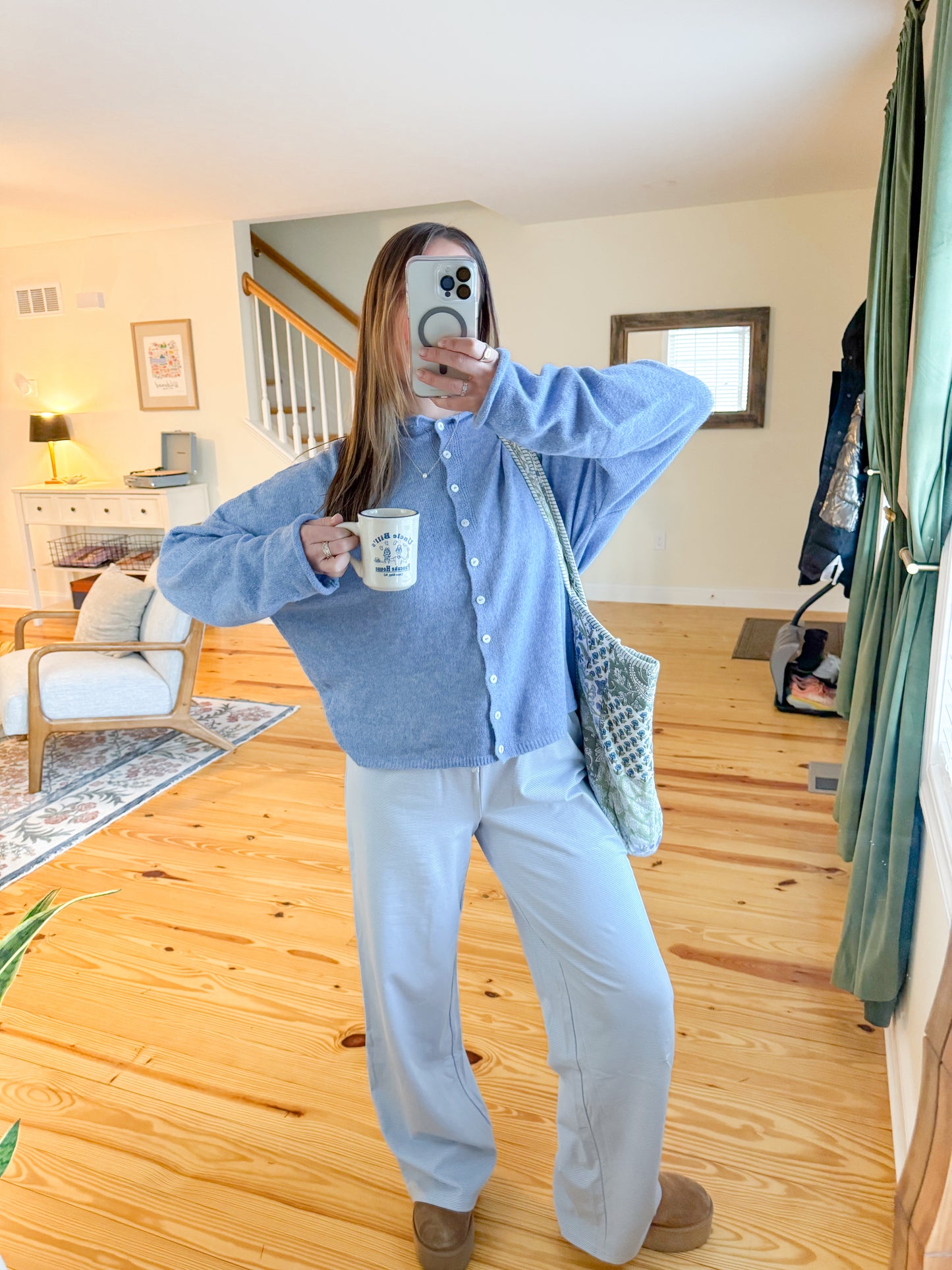 SINGING THE BLUES CARDIGAN