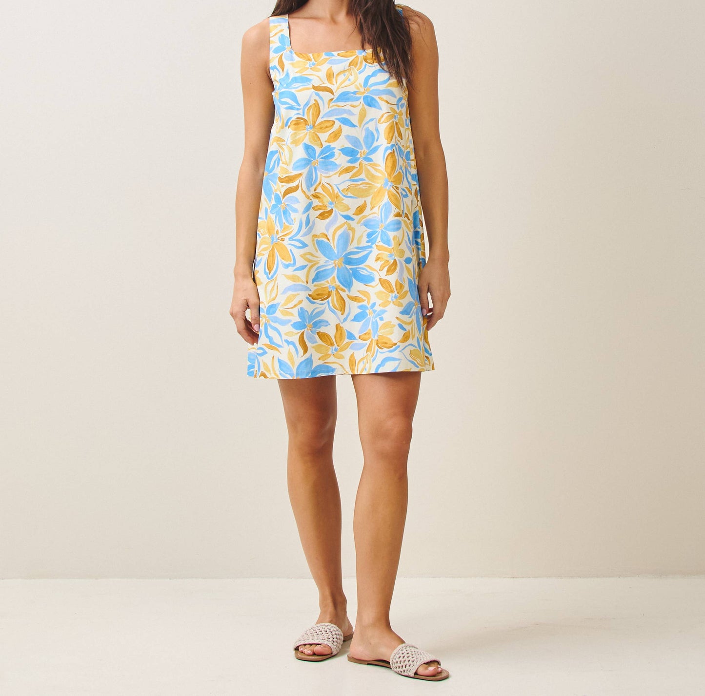 SUNNY COVE SLEEVELESS MINI DRESS