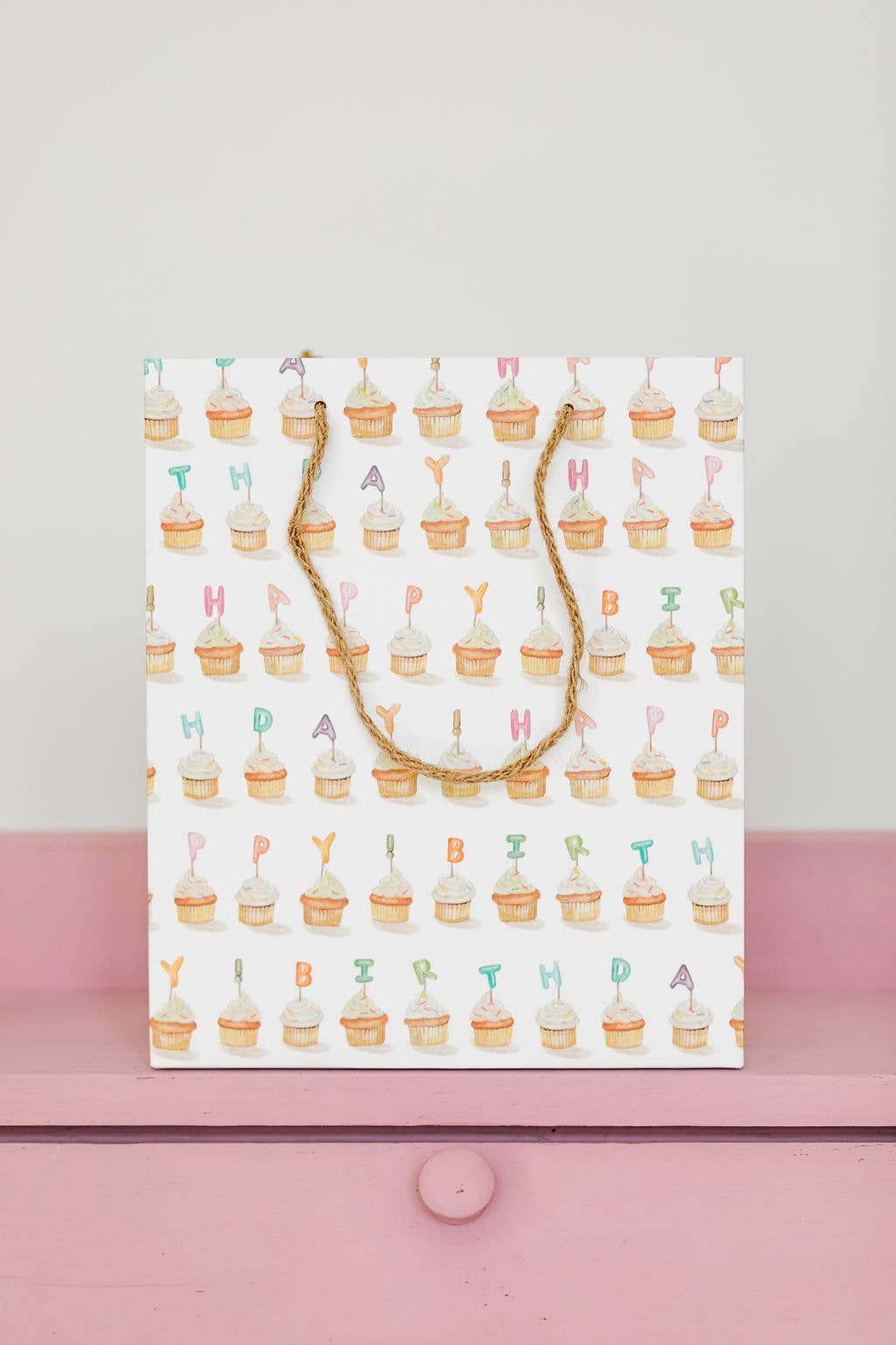 BIRTHDAY CUPCAKES GIFT BAG