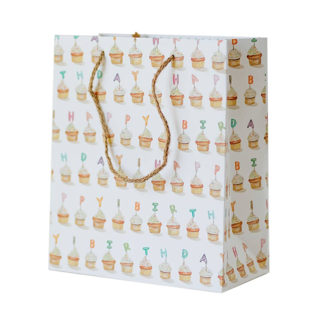 BIRTHDAY CUPCAKES GIFT BAG