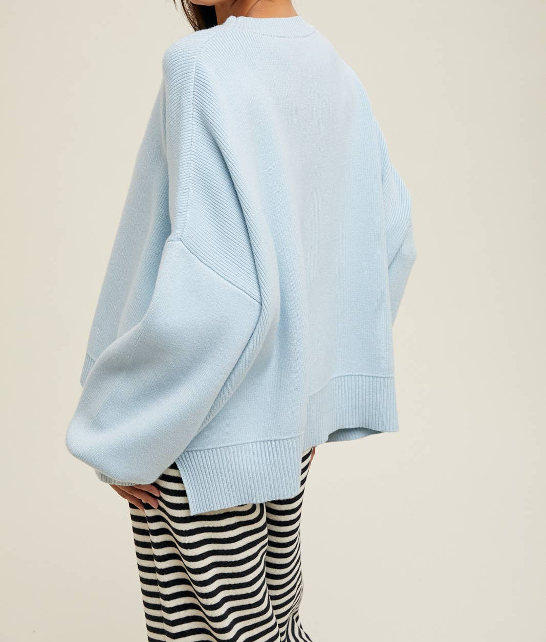 CLOUD NINE DROP SHOULDER SWEATER