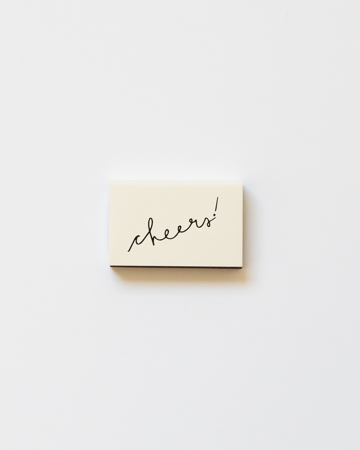 CHEERS MATCHBOOK