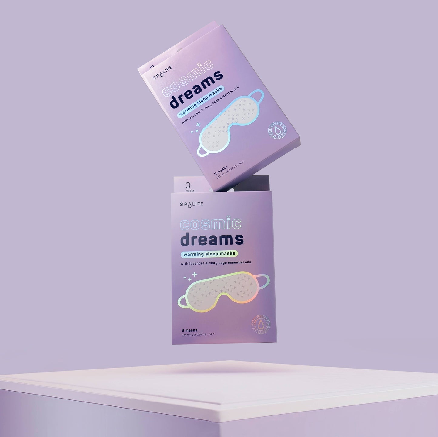 COSMIC DREAMS WARMING EYE MASKS -pack of 3