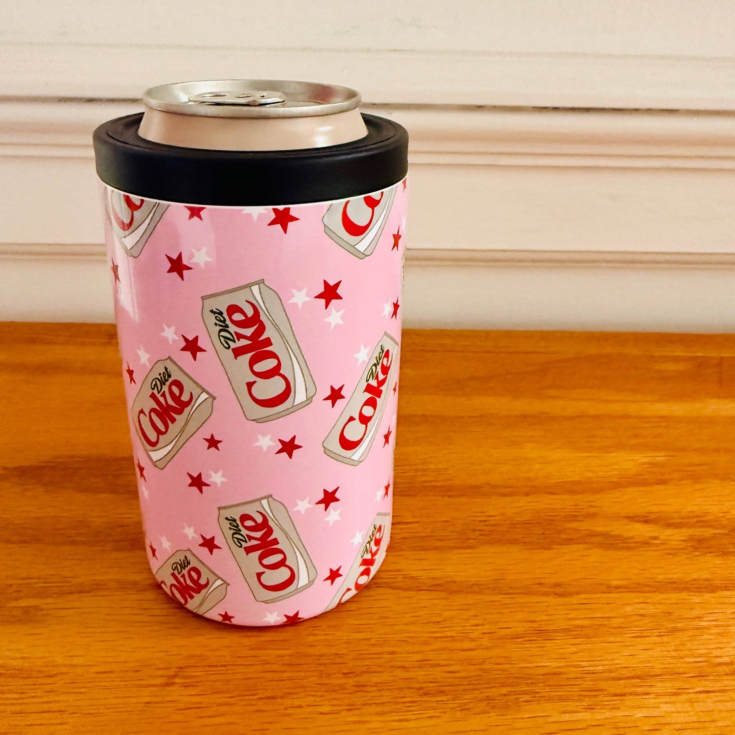 PINK DIET COKE CAN COOLER (12 OZ)