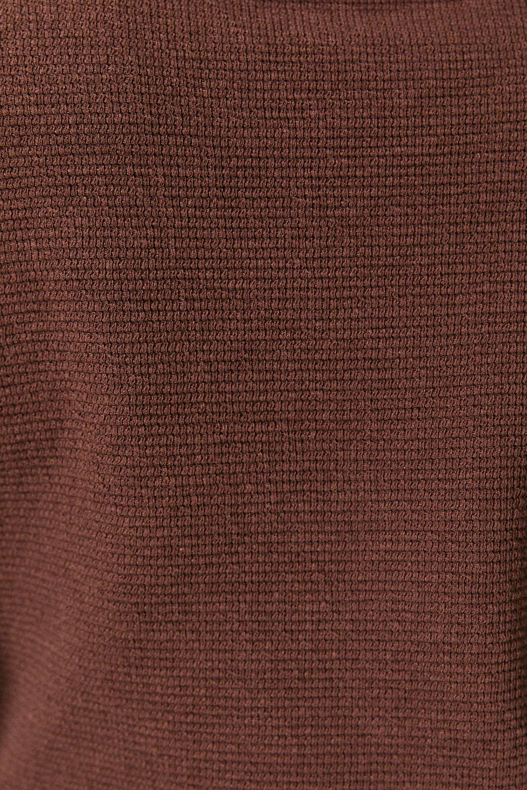 MOCK NECK LONG SLEEVE BELTED DETAIL TOP