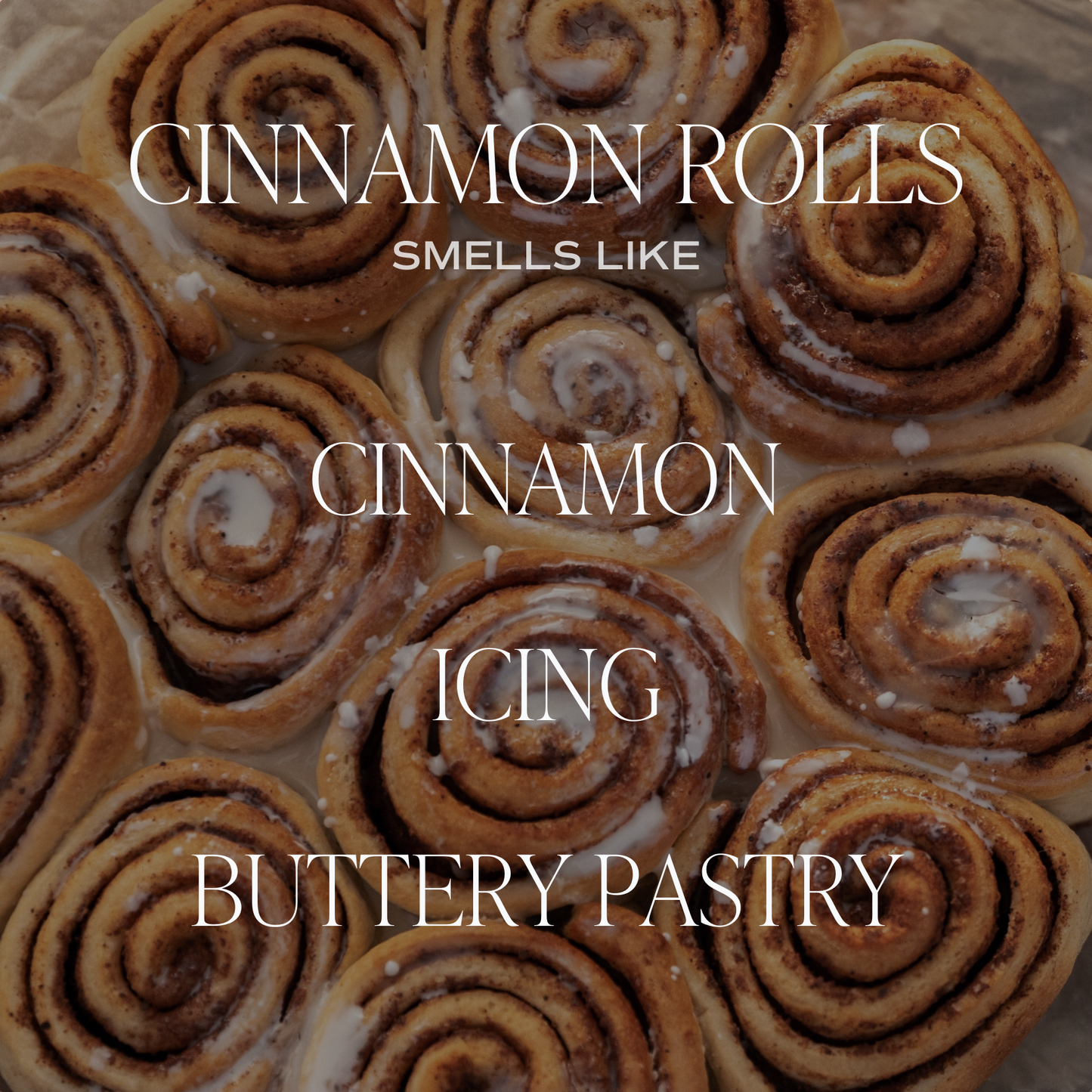 CINNAMON ROLLS 9 OZ SOY CANDLE