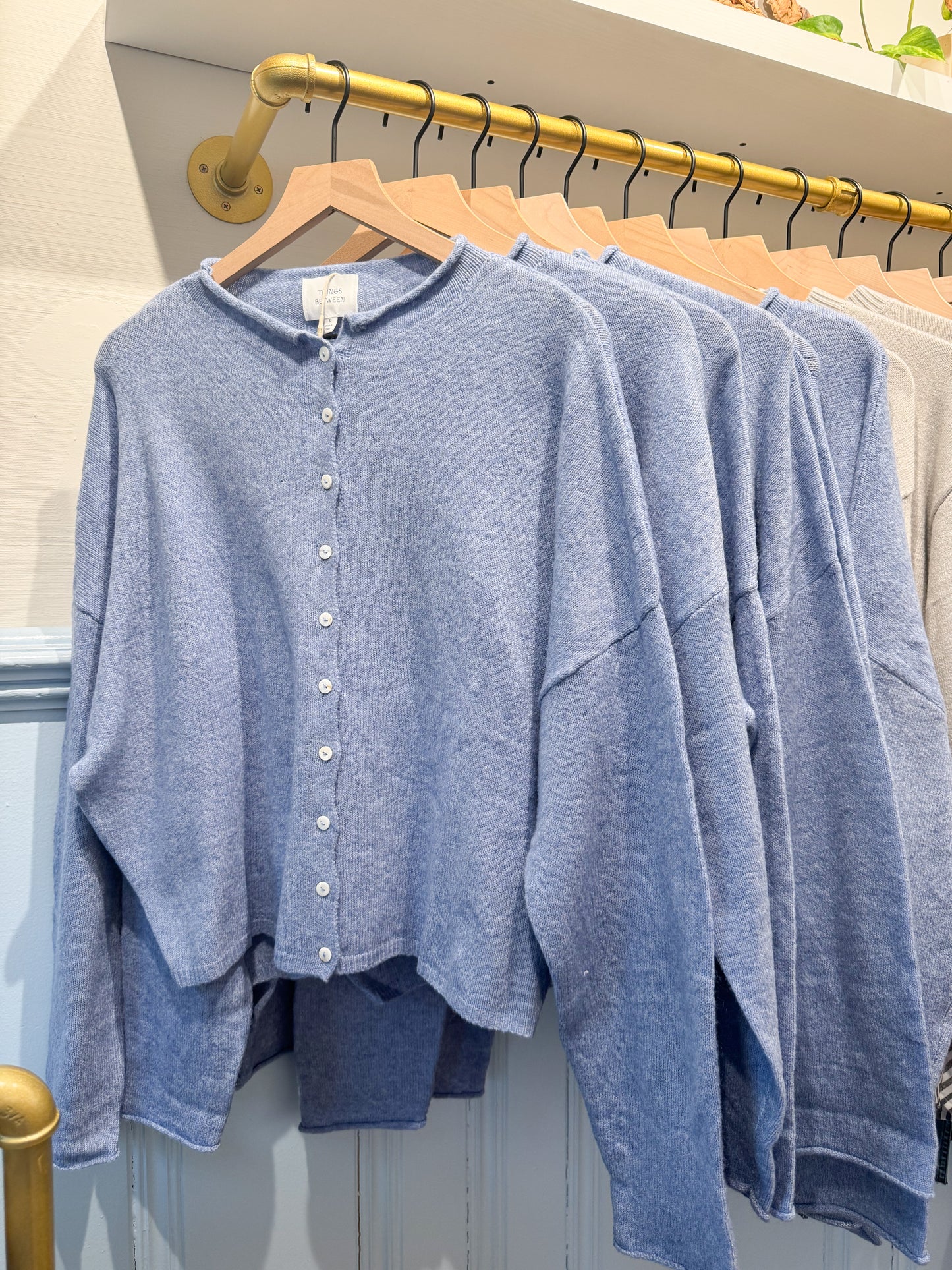 SINGING THE BLUES CARDIGAN