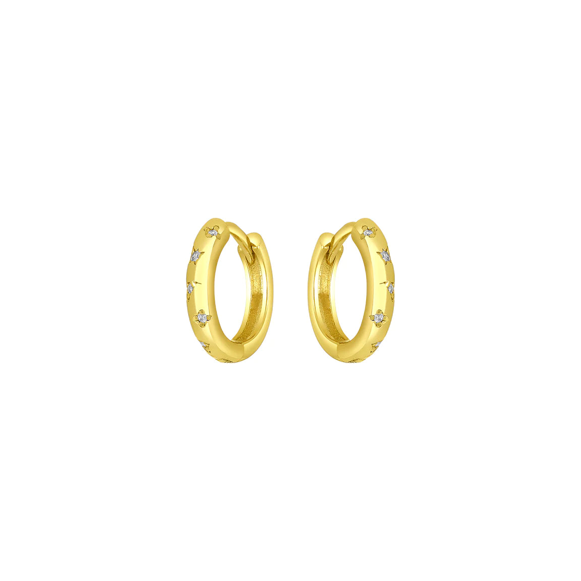 ASTRA HUGGIES HOOP GOLD