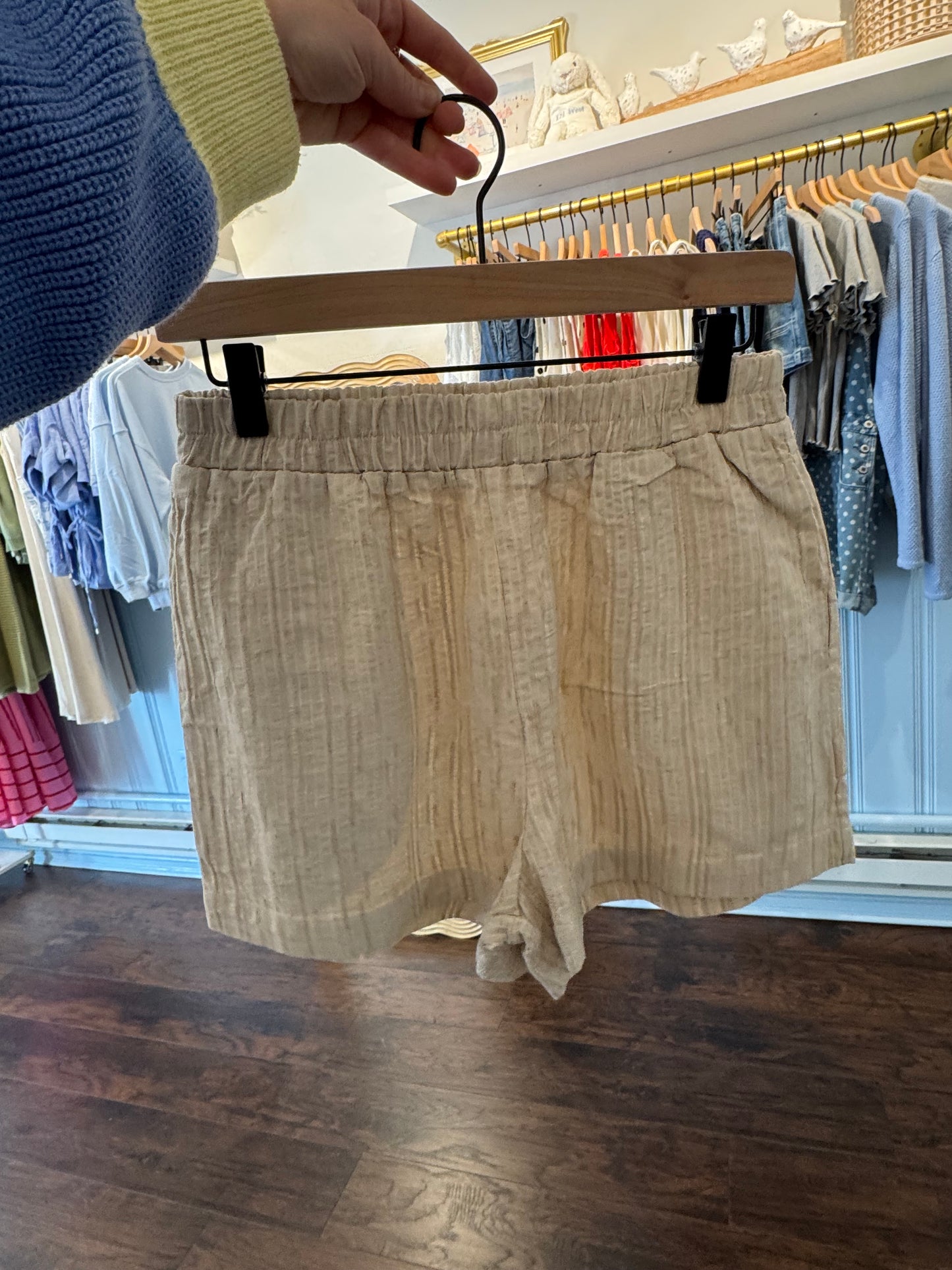 DUNE DAYS LINEN SHORTS