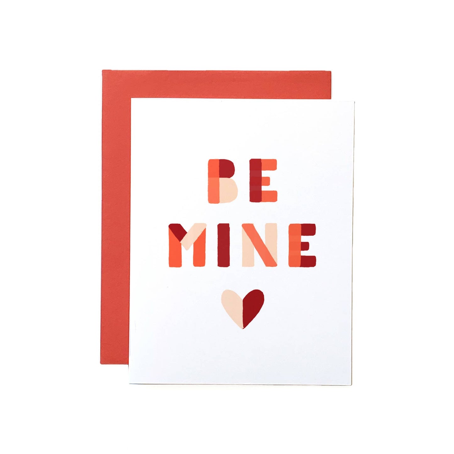 BE MINE VALENTINES CARD