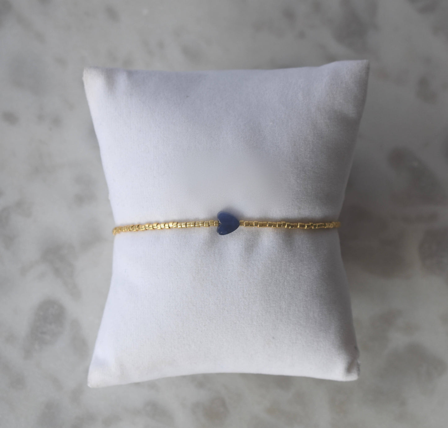 BLUEBERRY HEART BRACELET