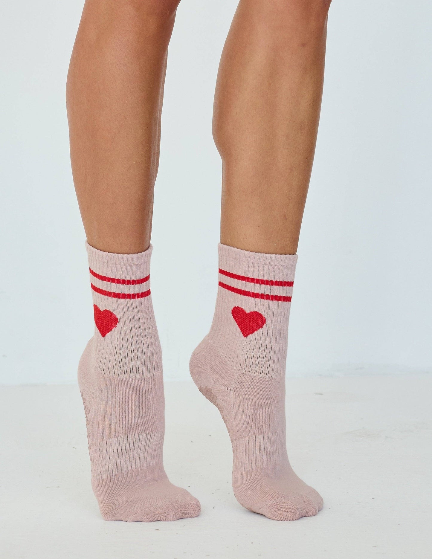 THE EMMIE HEART GRIP SOCK