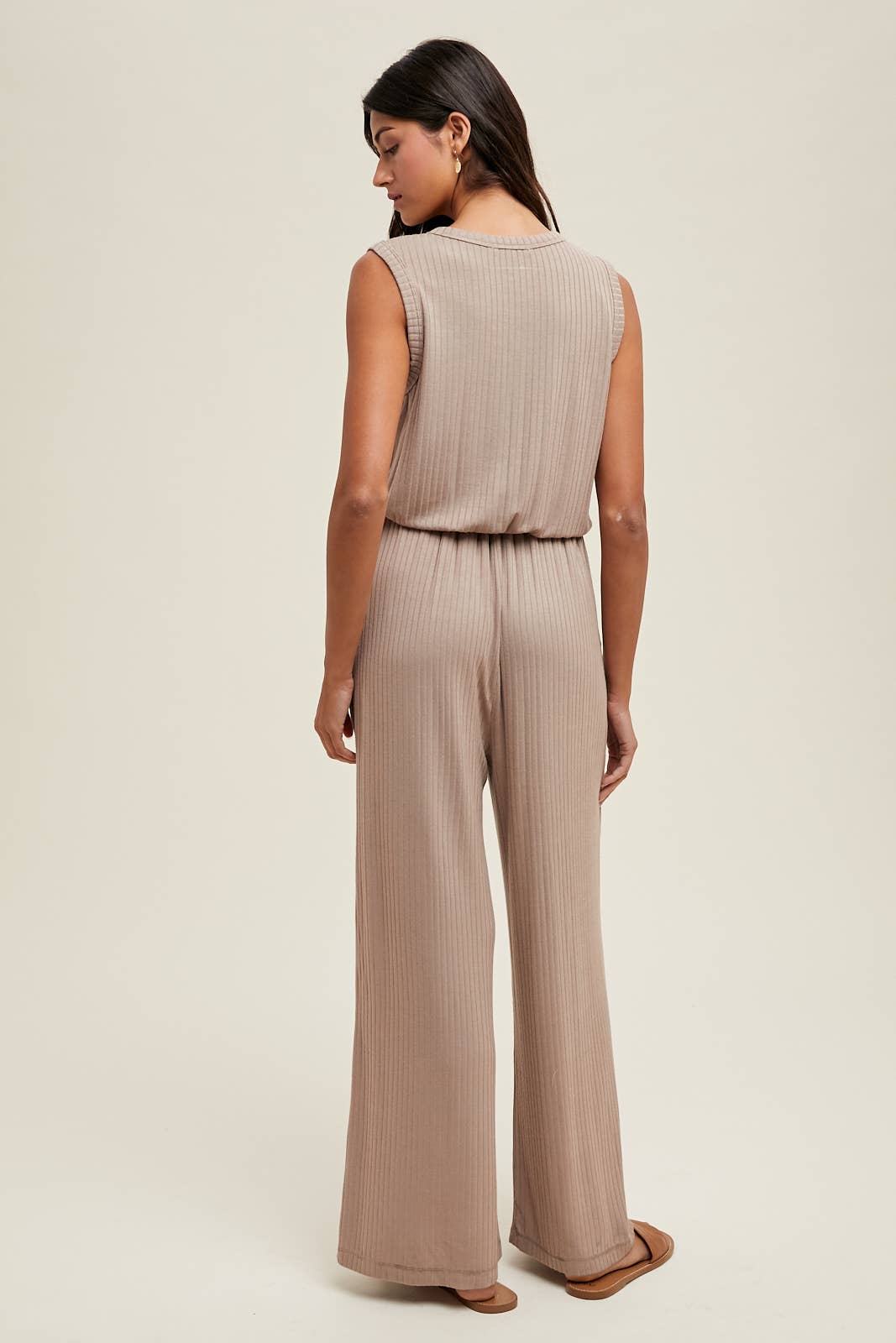 CAMDEN RIBBED KNIT JUMPSUIT