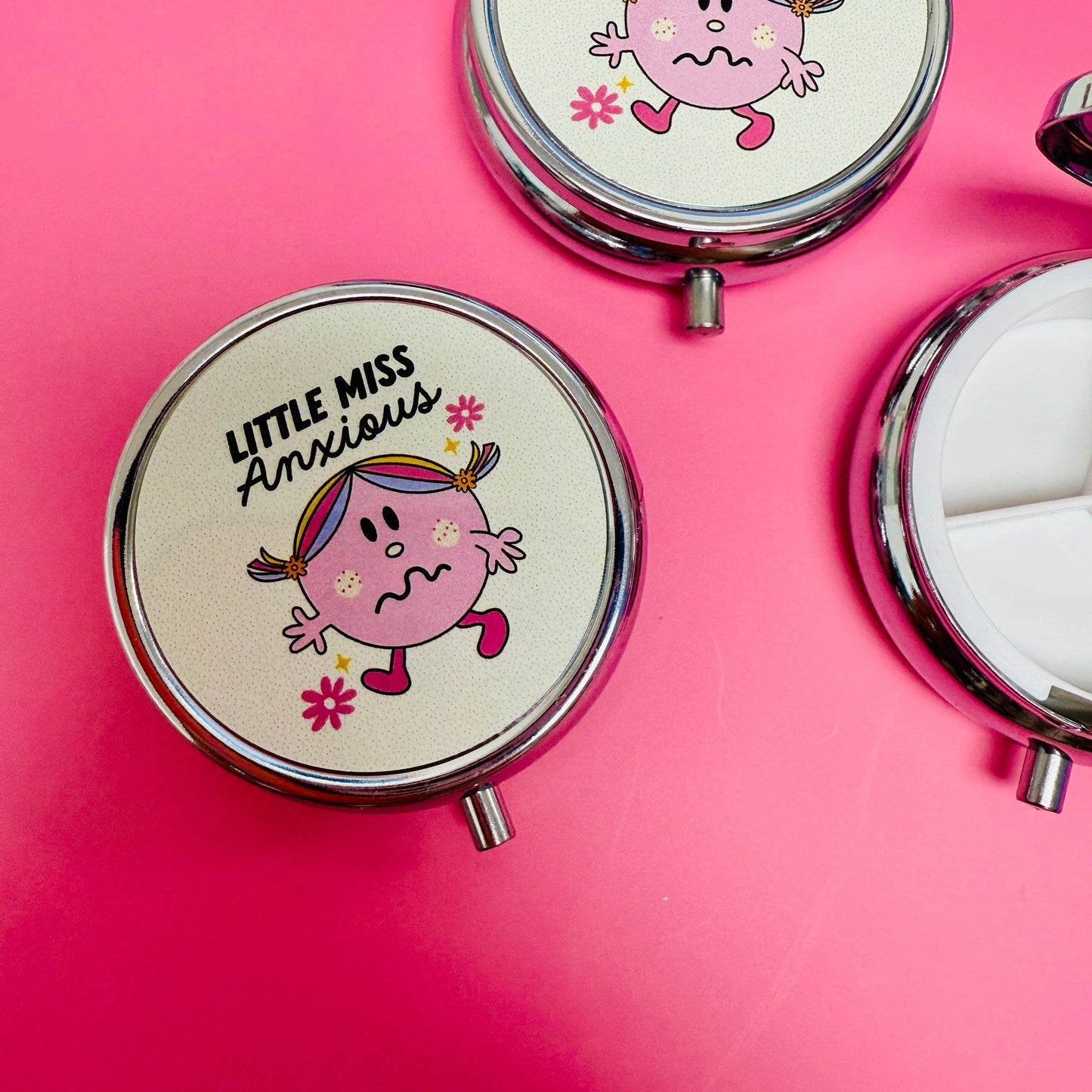 LITTLE MISS ANXIOUS PURSE PILL BOX