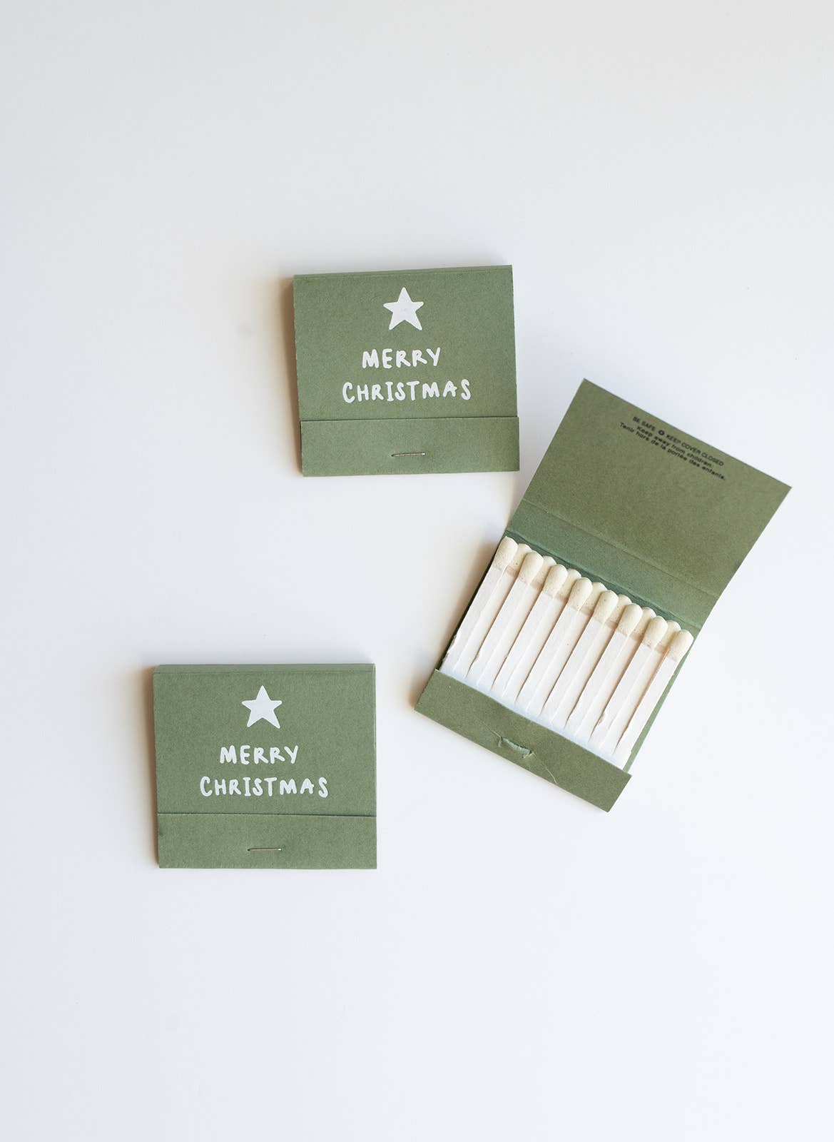 CHRISTMAS STAR MATCHBOOK