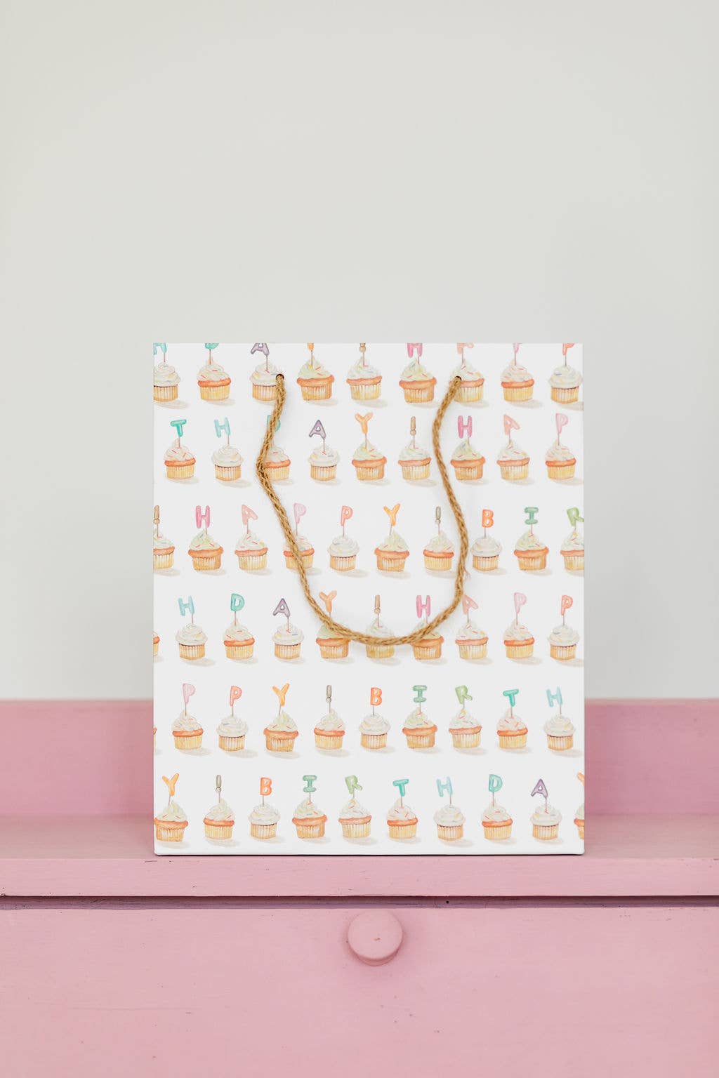 BIRTHDAY CUPCAKES GIFT BAG