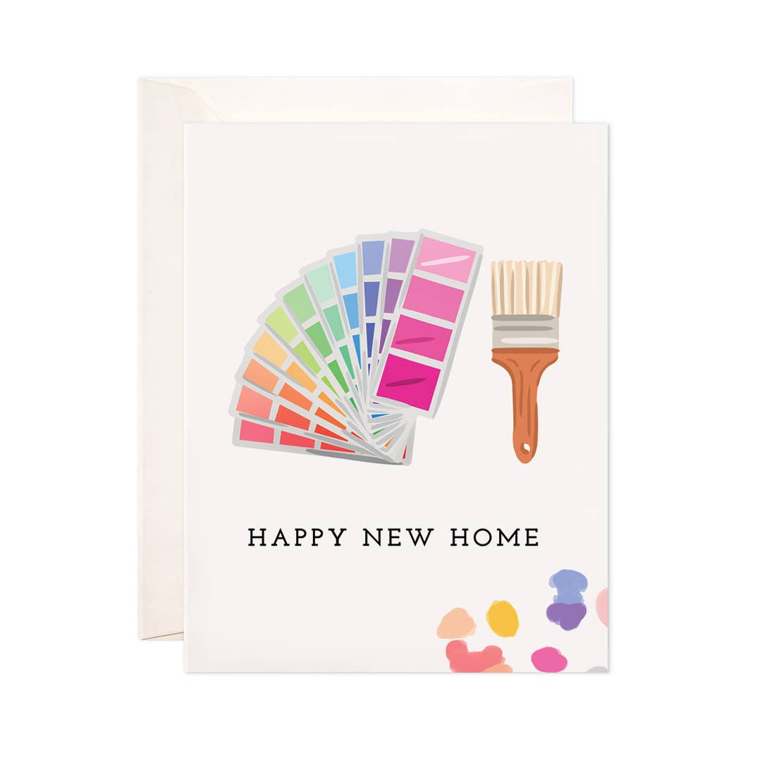 NEW HOME GREETING CARD