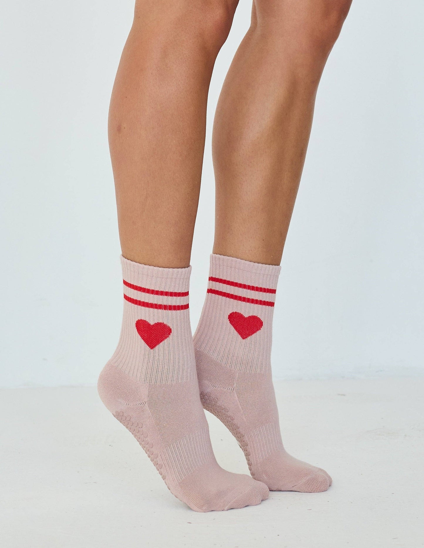 THE EMMIE HEART GRIP SOCK