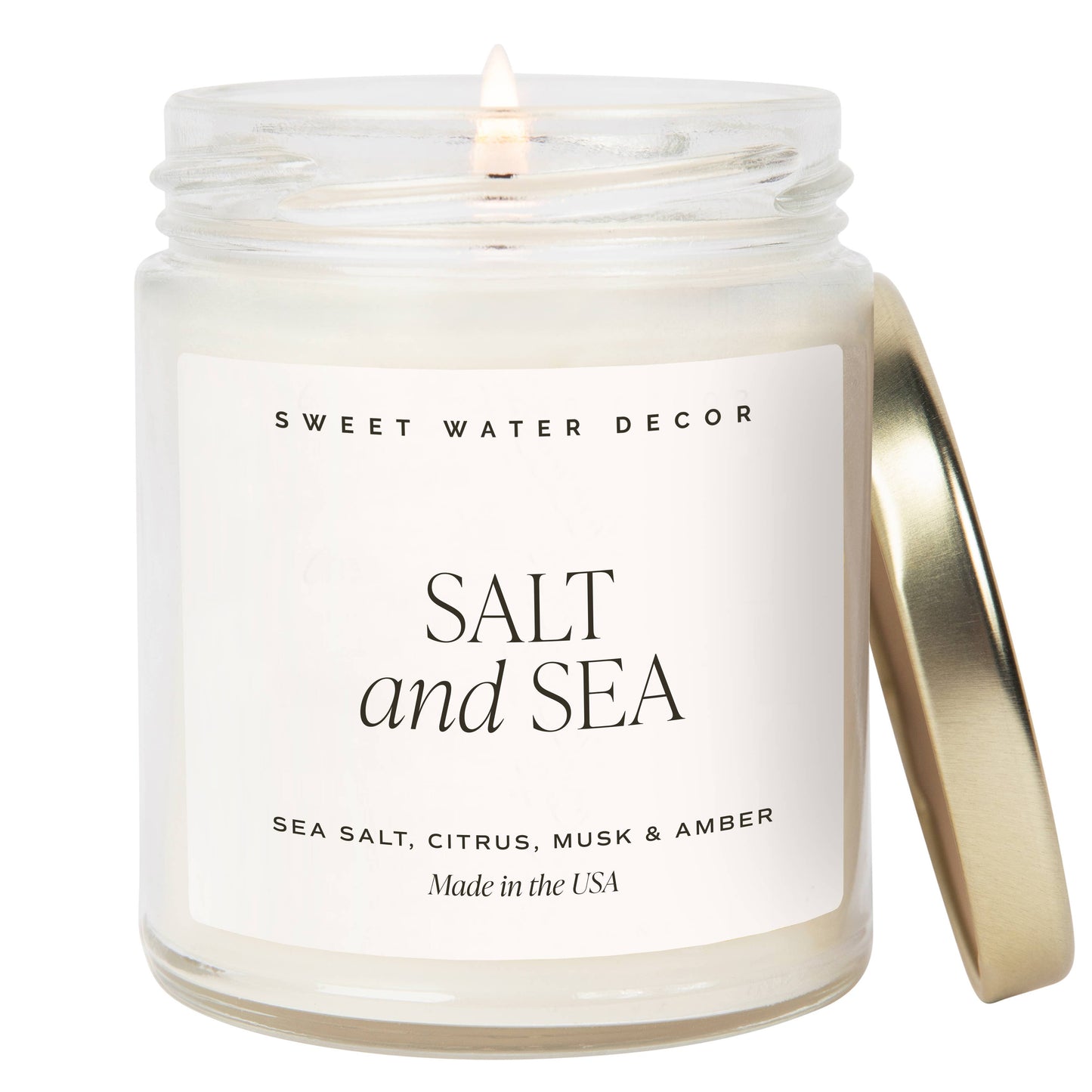 SALT AND SEA 9 OZ SOY CANDLE