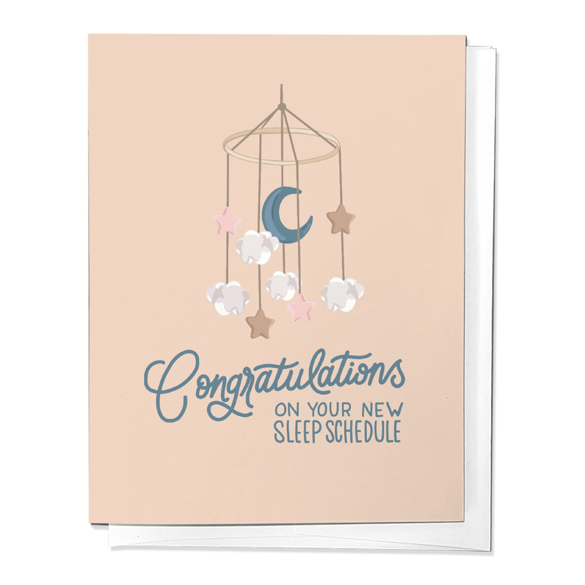 NEW BABY CONGRATS GREETING CARD