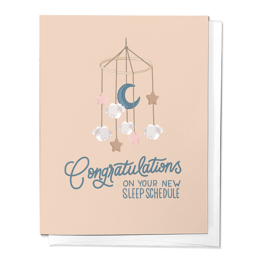 NEW BABY CONGRATS GREETING CARD