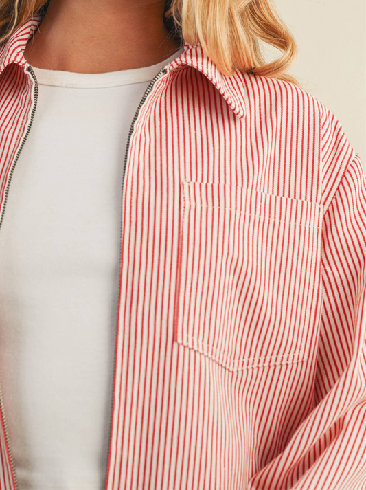 THE CITY STROLL ZIP-UP JACKET