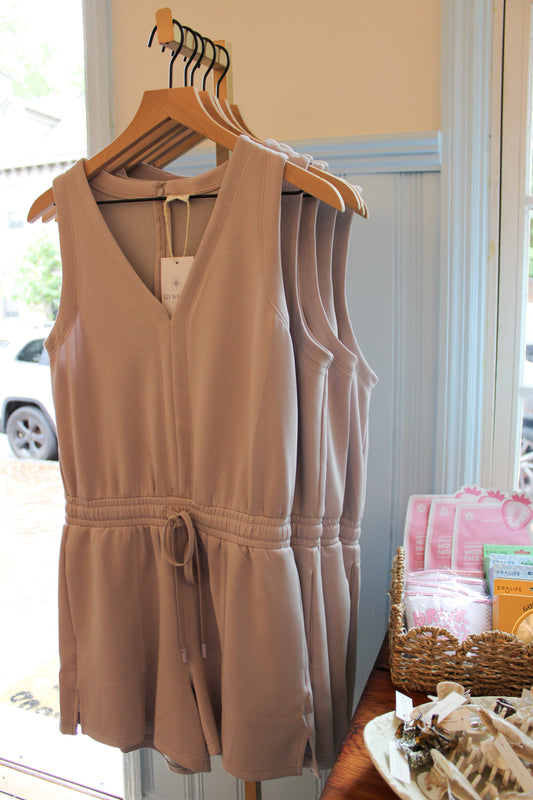 MISTY LILAC SOFT ROMPER