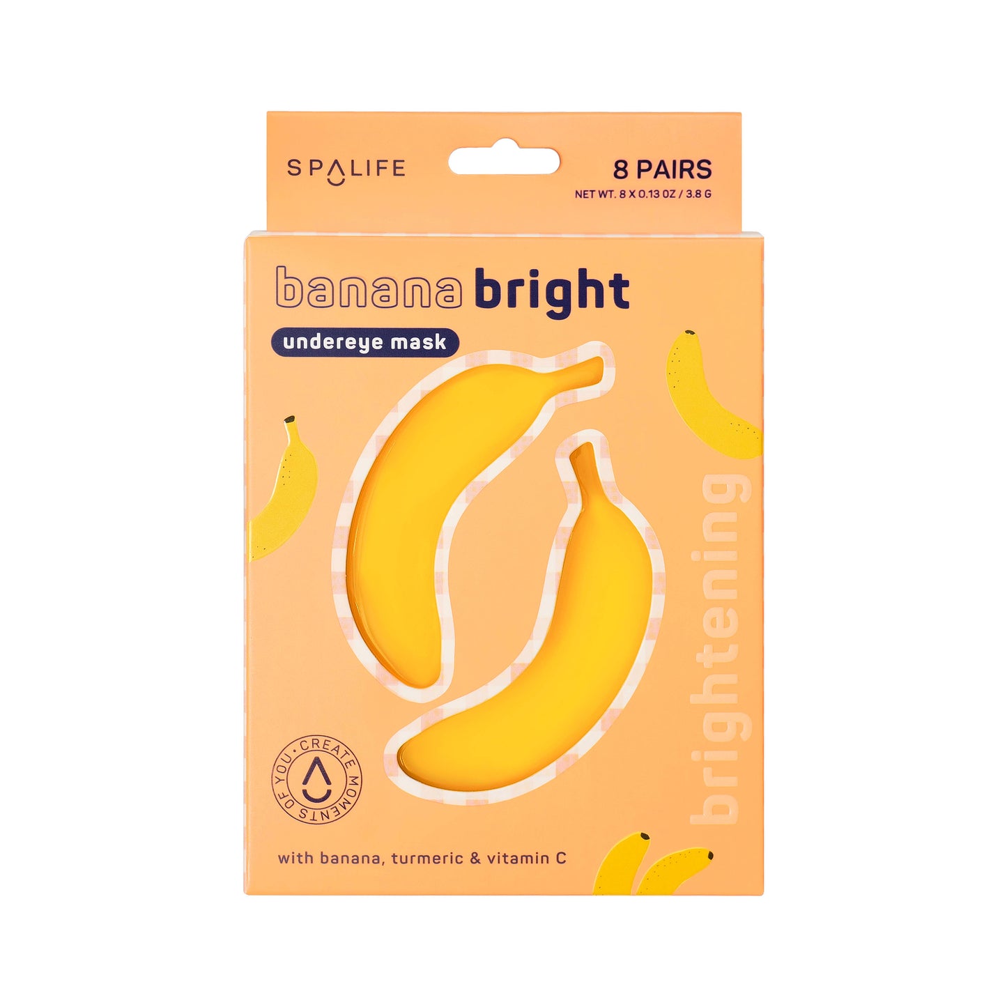BANANA UNDEREYE MASKS | 8 Pack