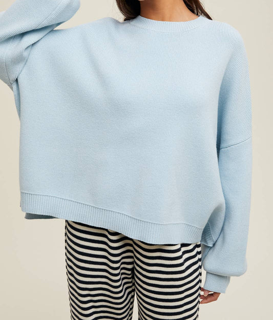 CLOUD NINE DROP SHOULDER SWEATER