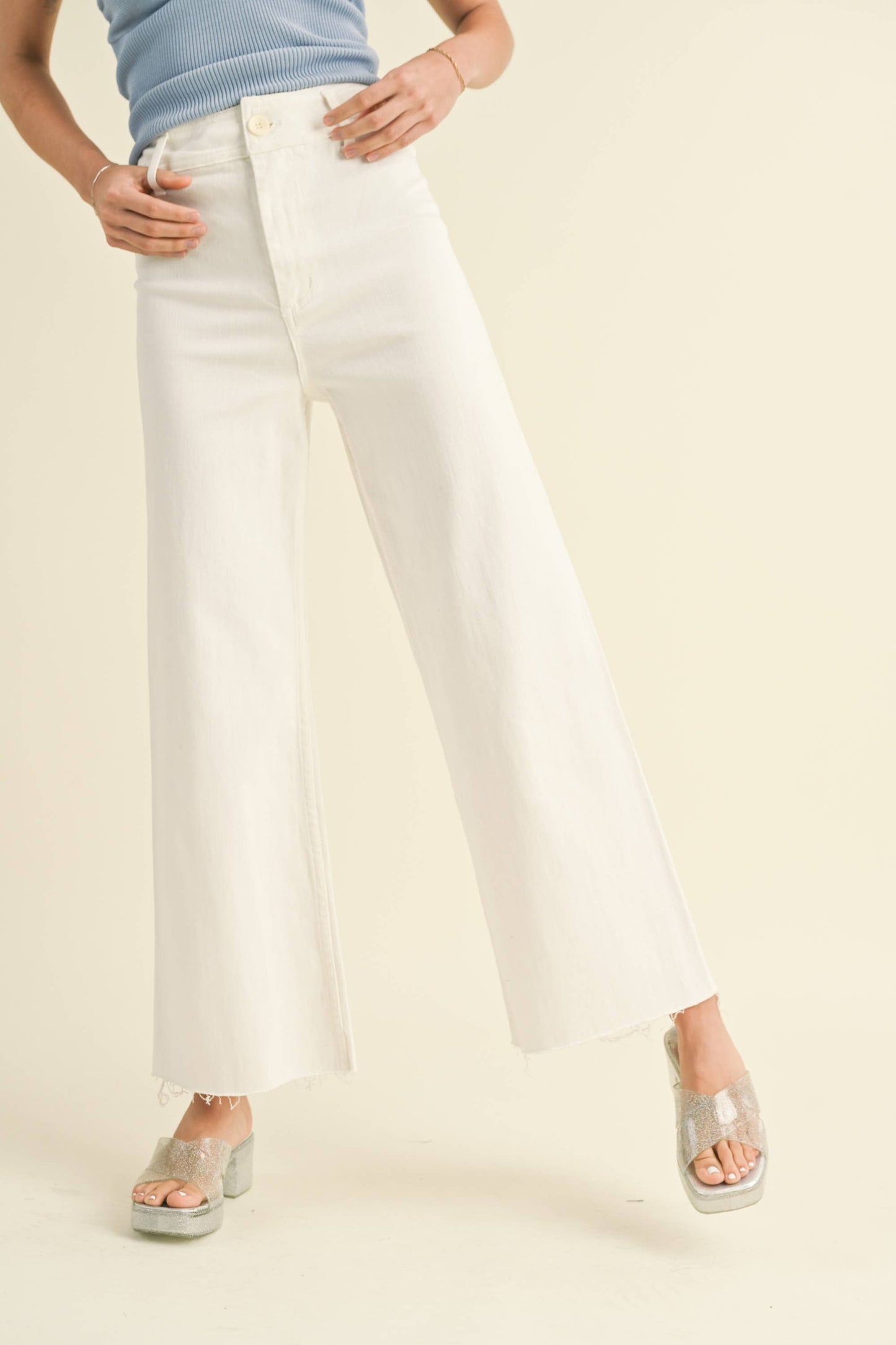 ISLA STRAIGHT WIDE LEG PANTS