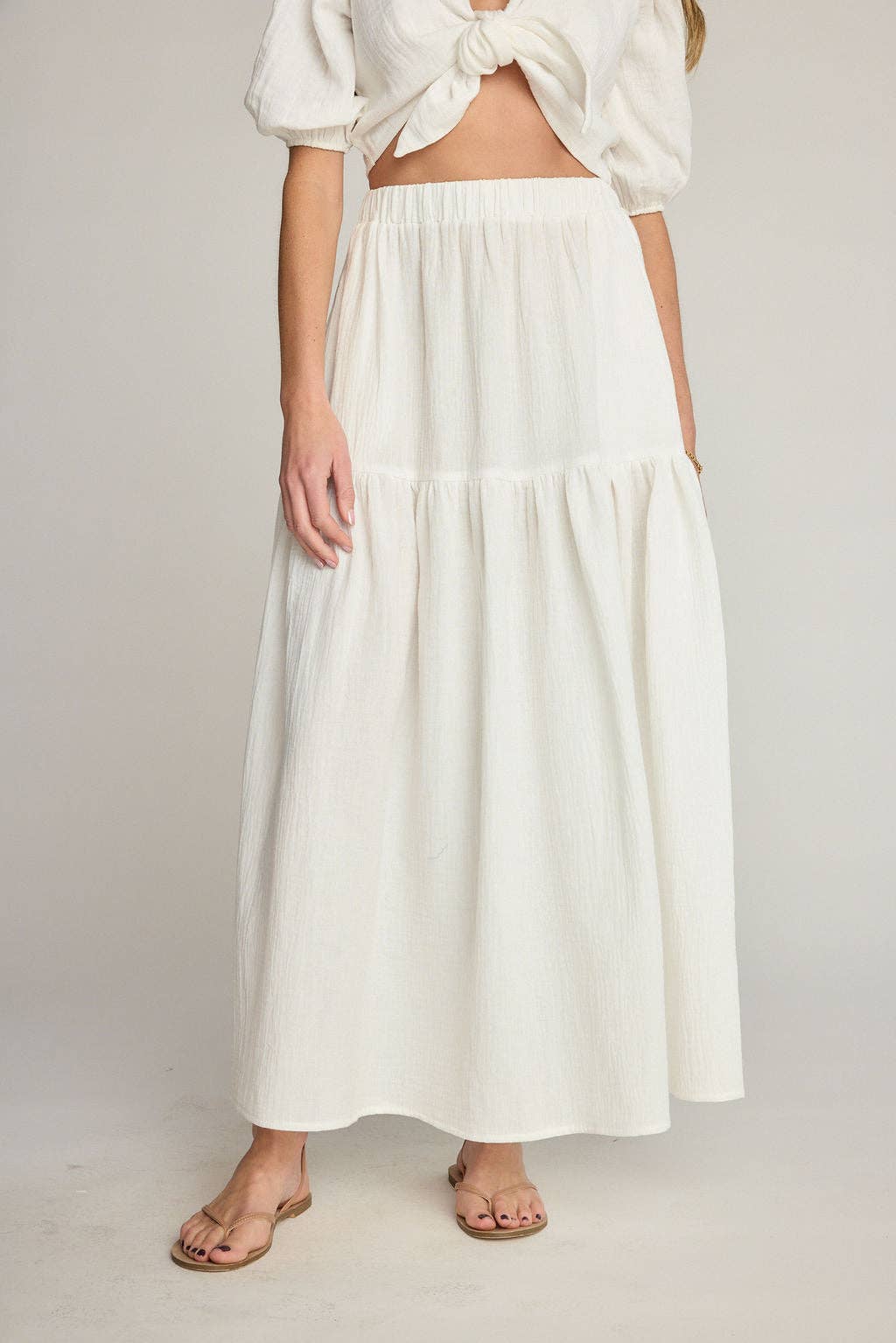 CLEO IVORY SKIRT