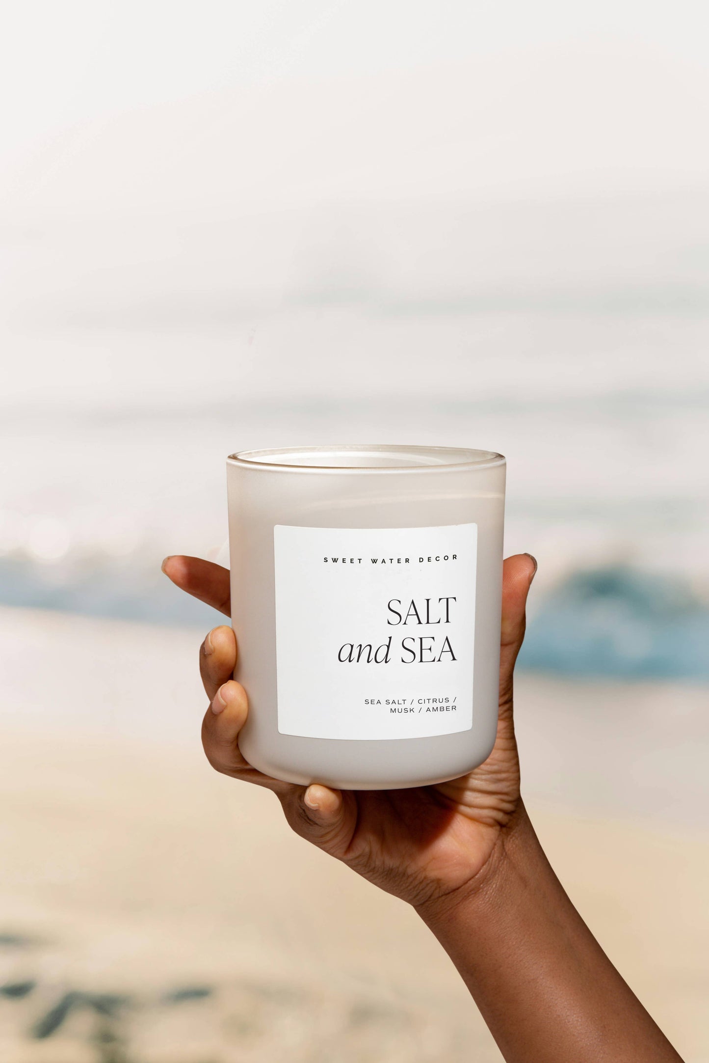 SALT AND SEA 15 OZ SOY CANDLE