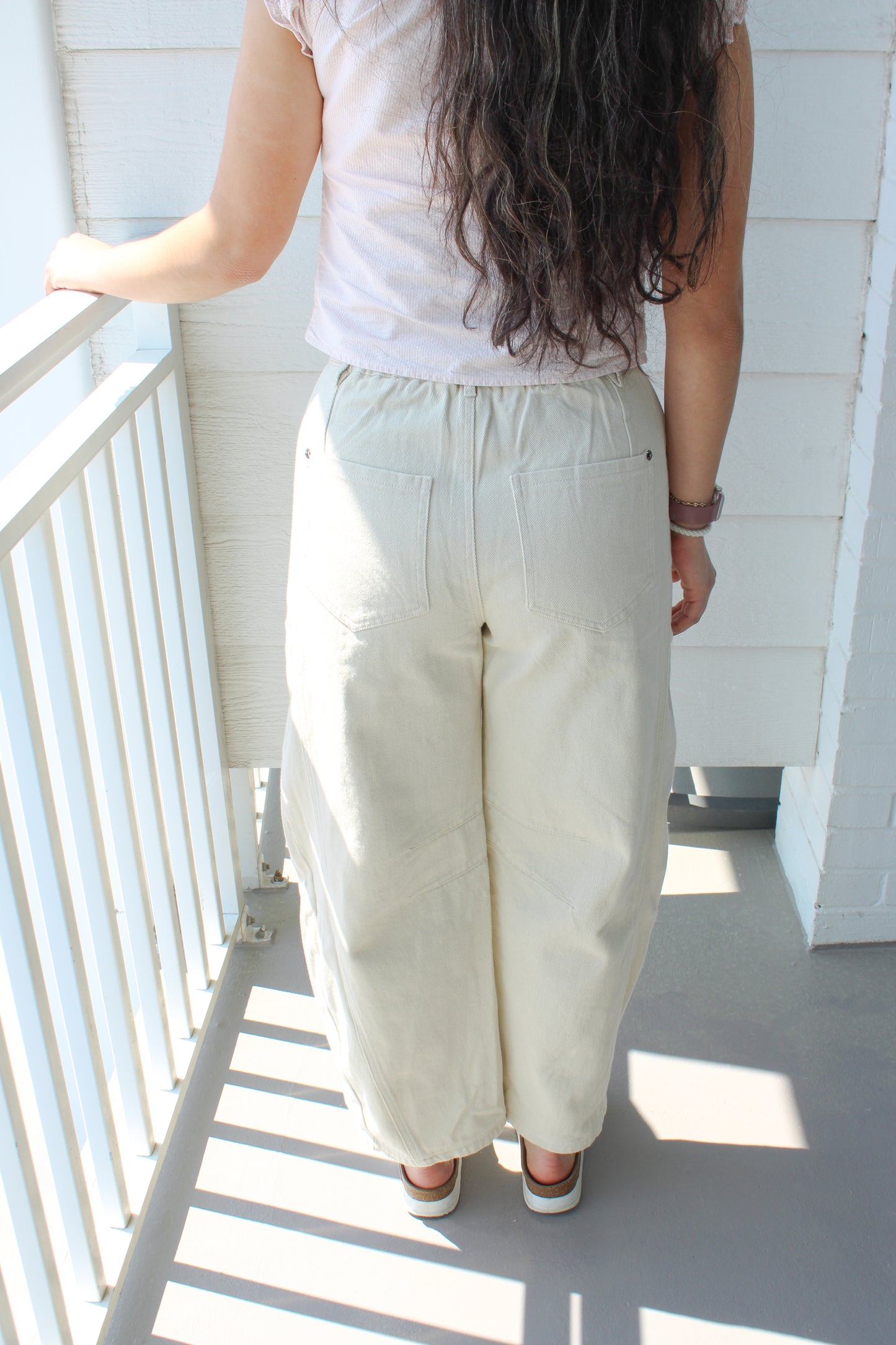 MARIA BARREL PANTS