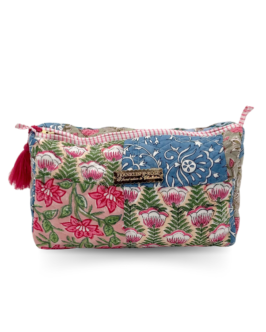 JUNE PATCH COSMETIC BAG