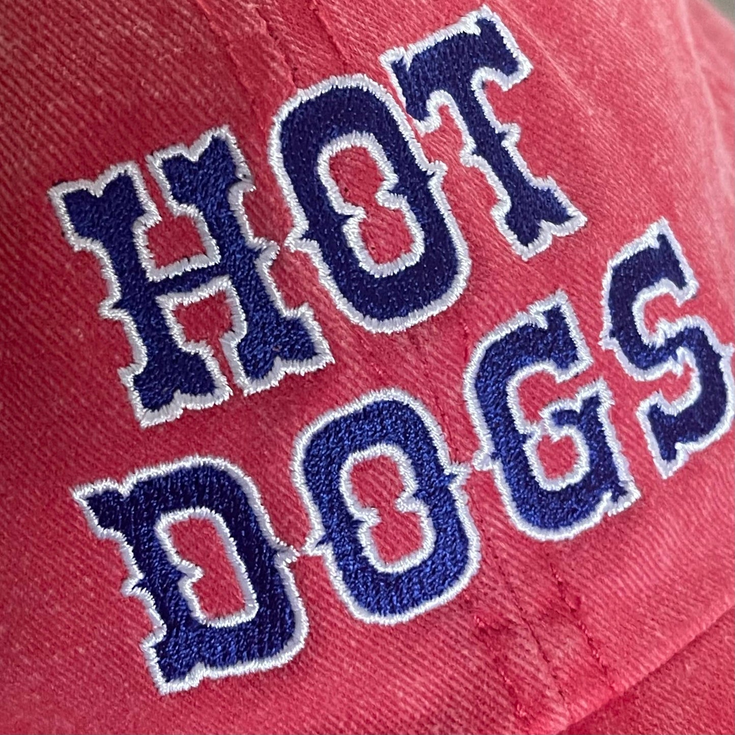 HOT DOGS BASEBALL CAP