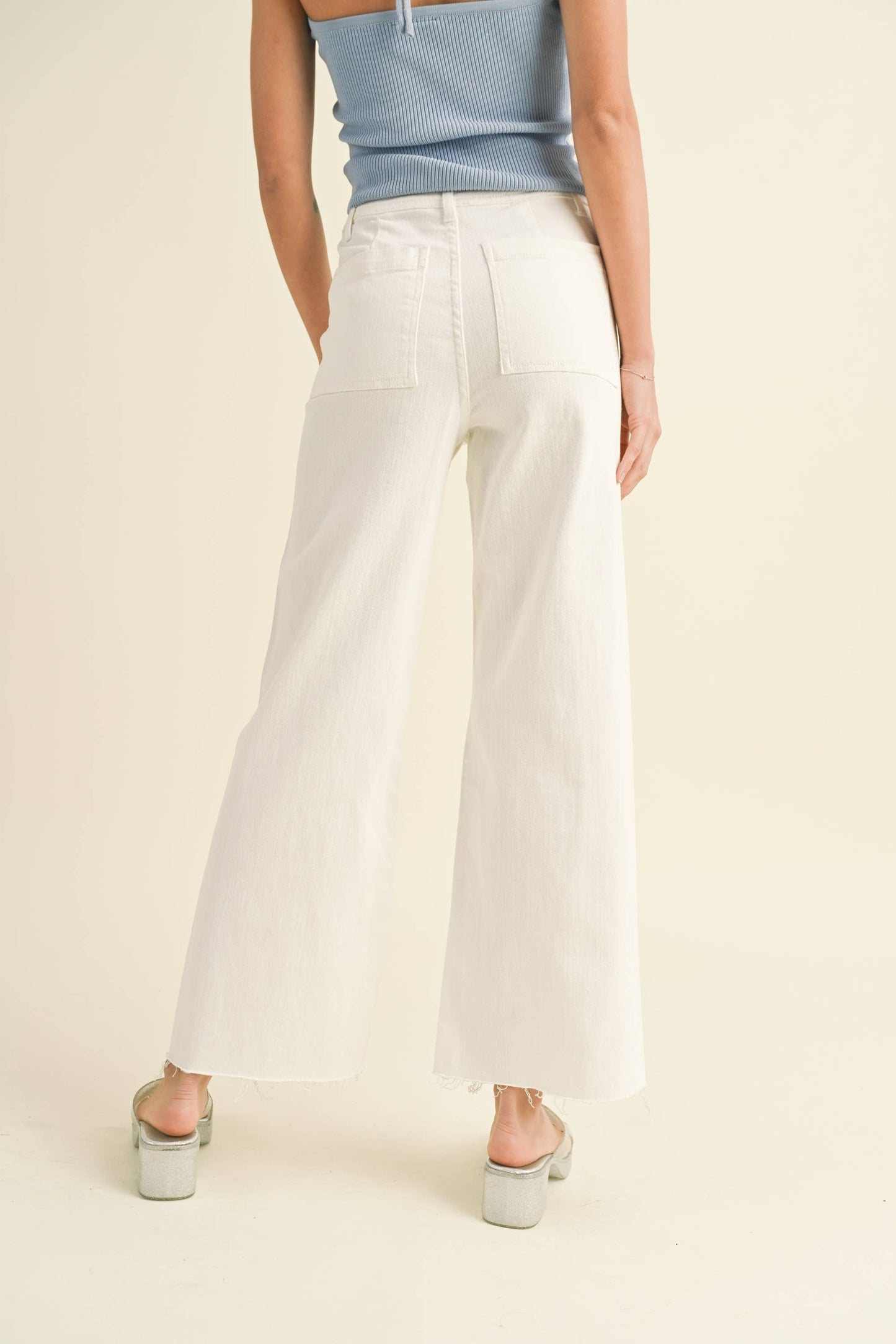 ISLA STRAIGHT WIDE LEG PANTS