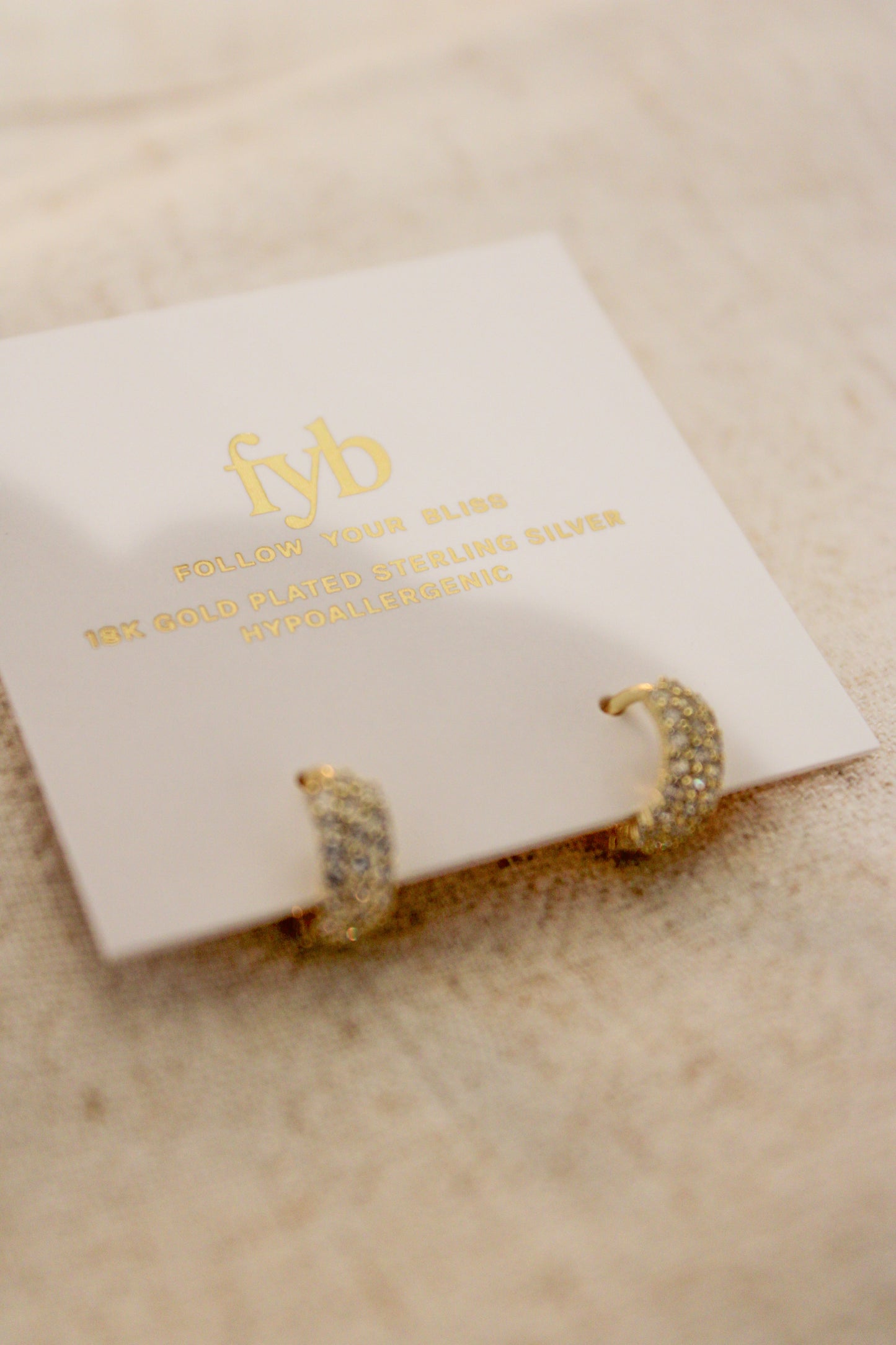 MARIE HUGGIE EARRINGS