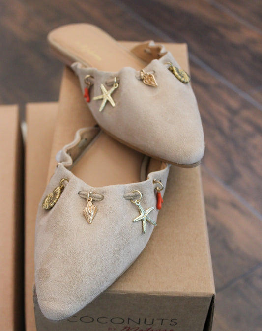MONETTE NATURAL CHARM MULE