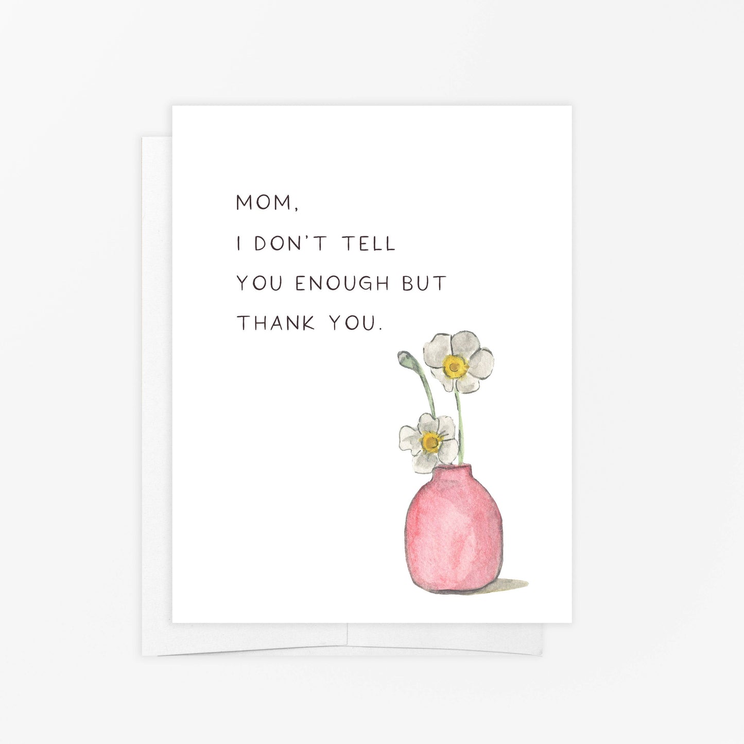 THANK YOU MOM GREETING CARD