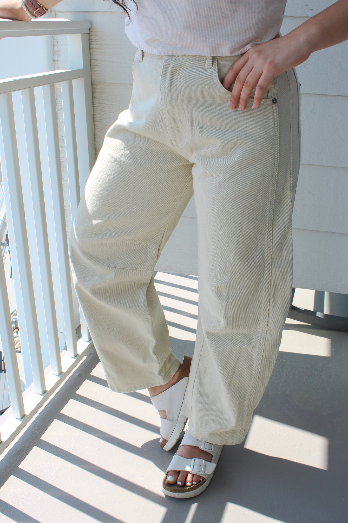 MARIA BARREL PANTS
