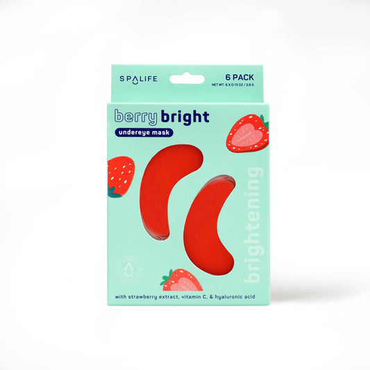 BERRY BRIGHT UNDEREYE MASKS (6 pairs)