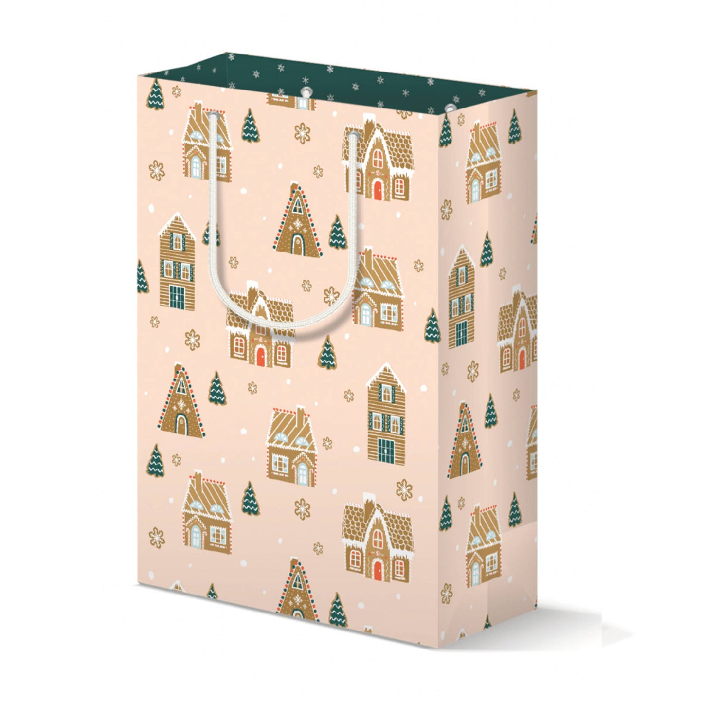 GINGERBREAD VILLAGE GIFT BAG