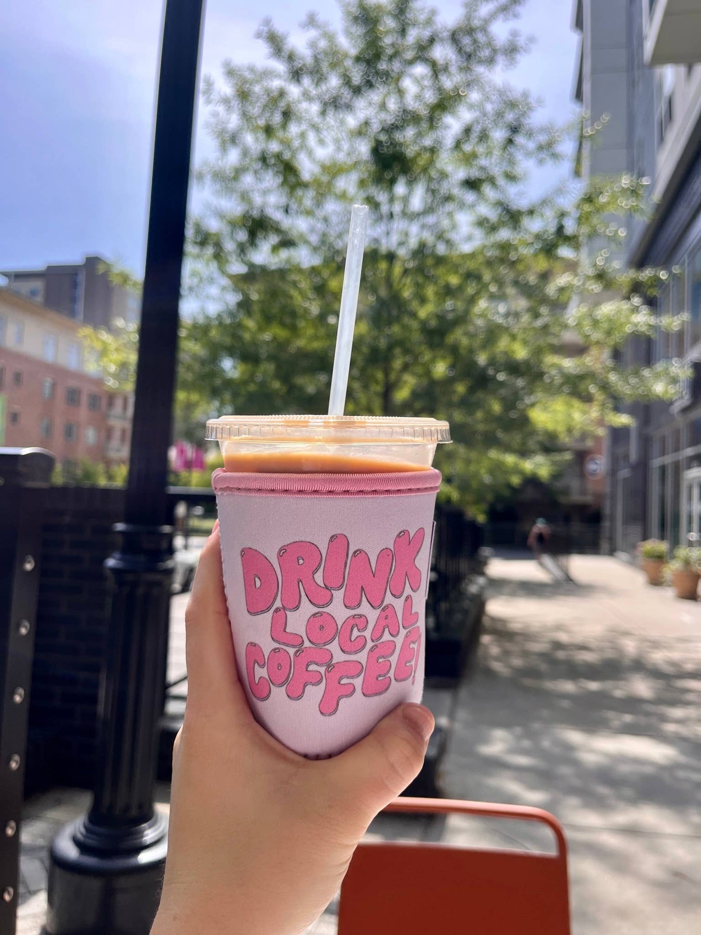 DRINK LOCAL COOZIE COFFEE SLEEVE