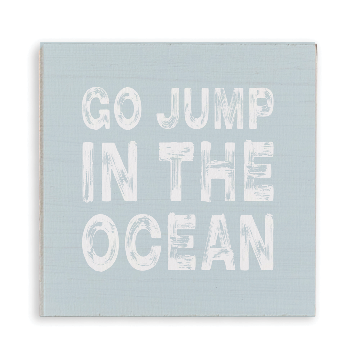 GO JUMP IN THE OCEAN FRIDGE MAGNET