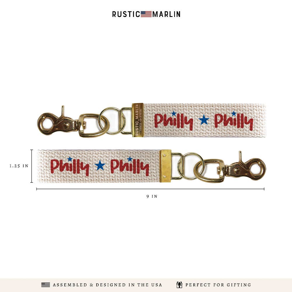 PHILLY STAR KEYCHAIN