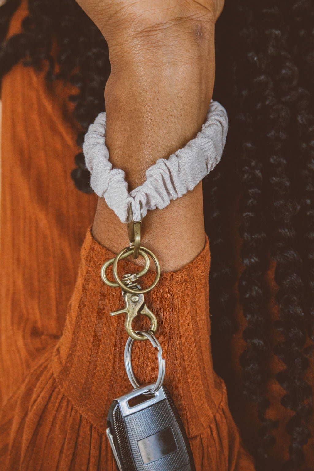 LINEN KEYCHAIN