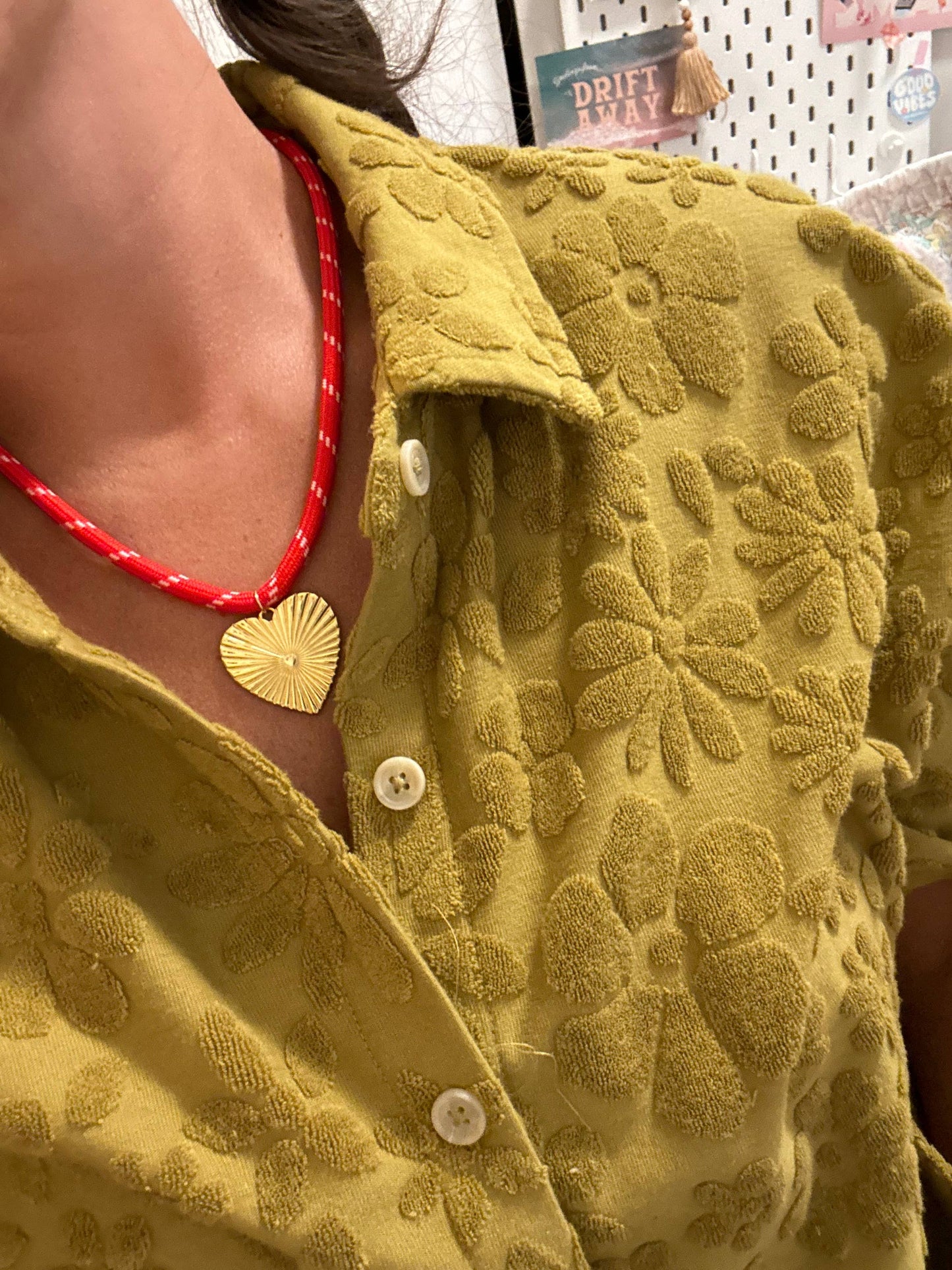 HEART ROPE NECKLACE